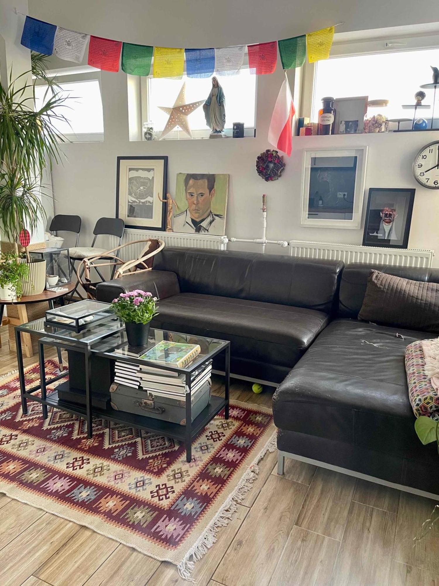 Ferienwohnung Atelier W Sercu Warszawy Z Panoramicznym Widokiem Warschau Exterior foto